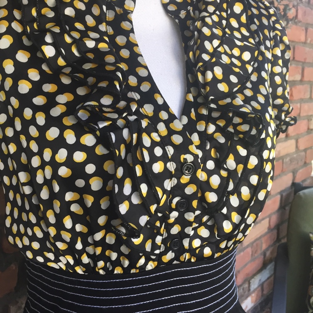 Retro Style Polka Dot Dress - Picture 6 of 7